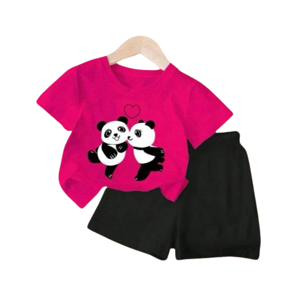 Baby & Kids 2pcs Printed T-shirt Set (3mths-6yrs)