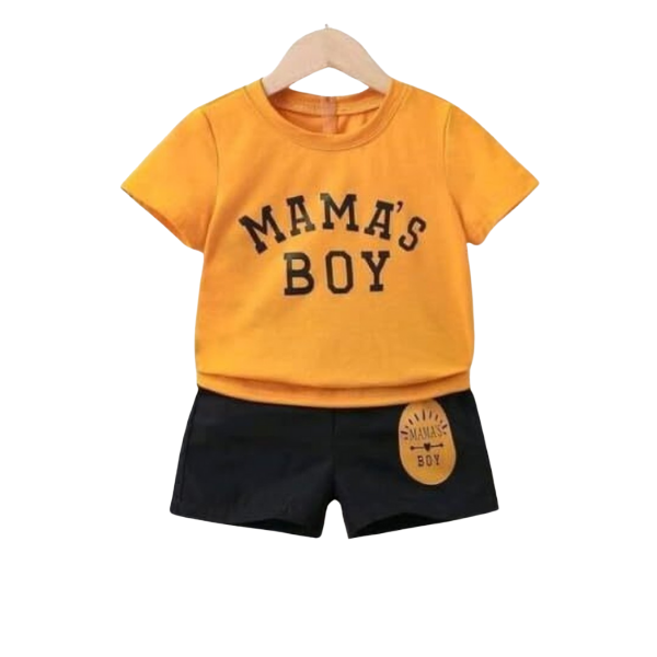 Baby & Kids 2pcs Printed T-shirt Set (3mths-6yrs)
