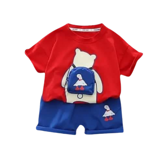 Baby & Kids 2pcs Printed T-shirt Set (3mths-6yrs)