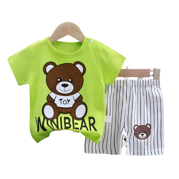 Baby & Kids 2pcs Printed T-shirt Set (3mths-6yrs)