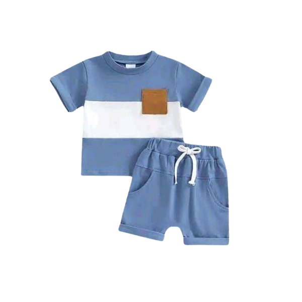 Baby & Kids 2pcs Printed T-shirt Set (3mths-6yrs)