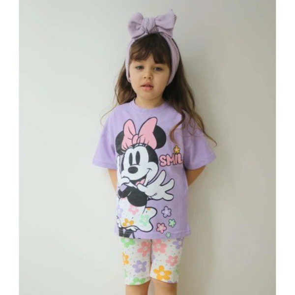 Baby & Kids 2pcs Printed T-shirt Set (3mths-7yrs)