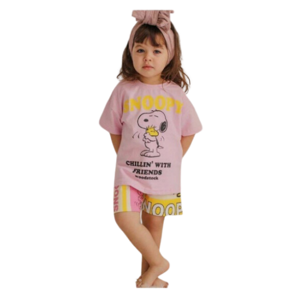 Baby & Kids 2pcs Printed T-shirt Set (3mths-7yrs)