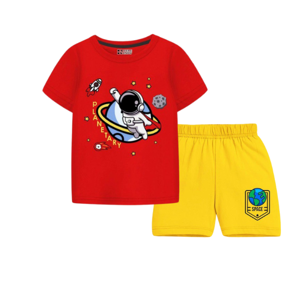 Baby & Kids 2pcs Printed T-shirt Set (3mths-7yrs)