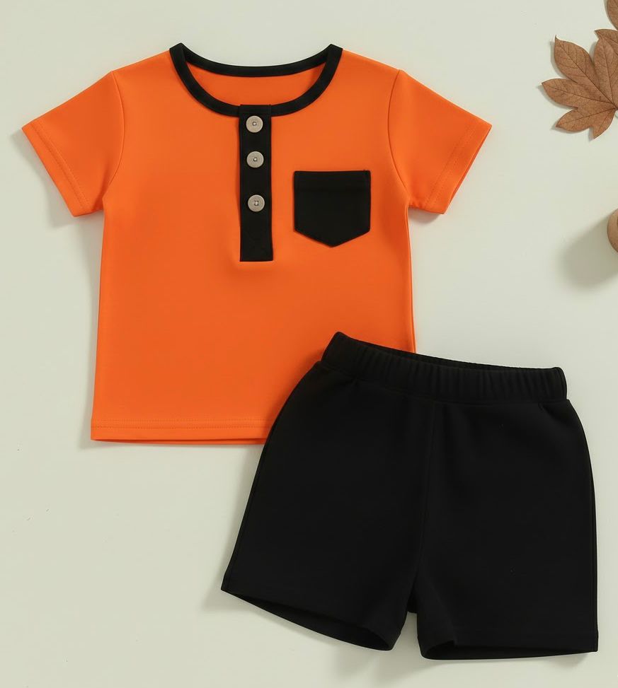 Baby & Kids Printed T-shirt Set(1yrs-7yrs)