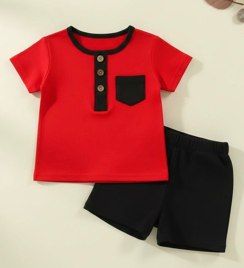 Baby & Kids Printed T-shirt Set(1yrs-7yrs)