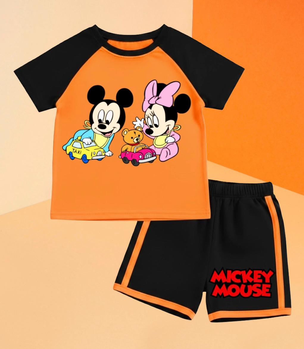 Baby & Kids Printed T-shirt Set(1yrs-7yrs)