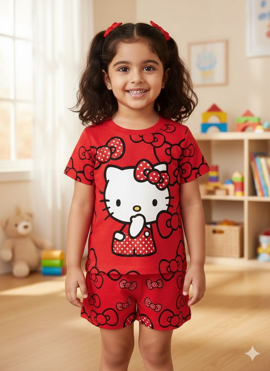 Baby & Kids 2pcs Printed T-shirt Forak
