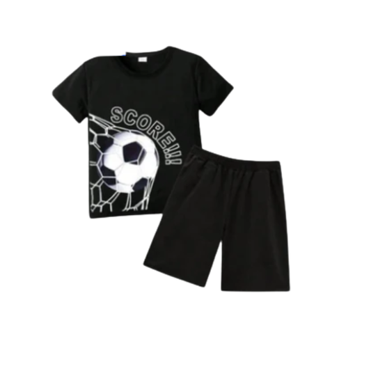 Baby & Kids 2pcs  Printed T-shirt Set (3mths-6yrs)
