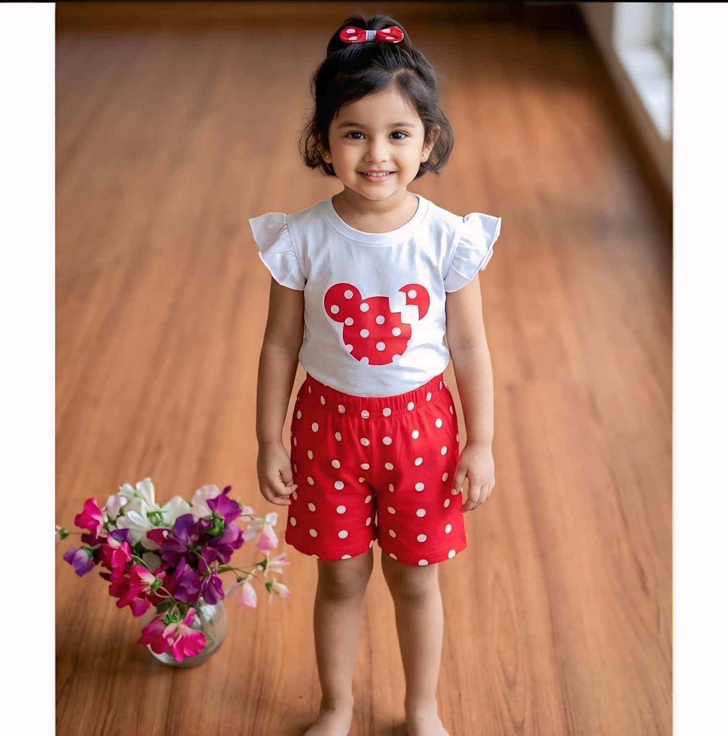 Baby & Kids 2pcs  Printed T-shirt Set (3mths-6yrs)