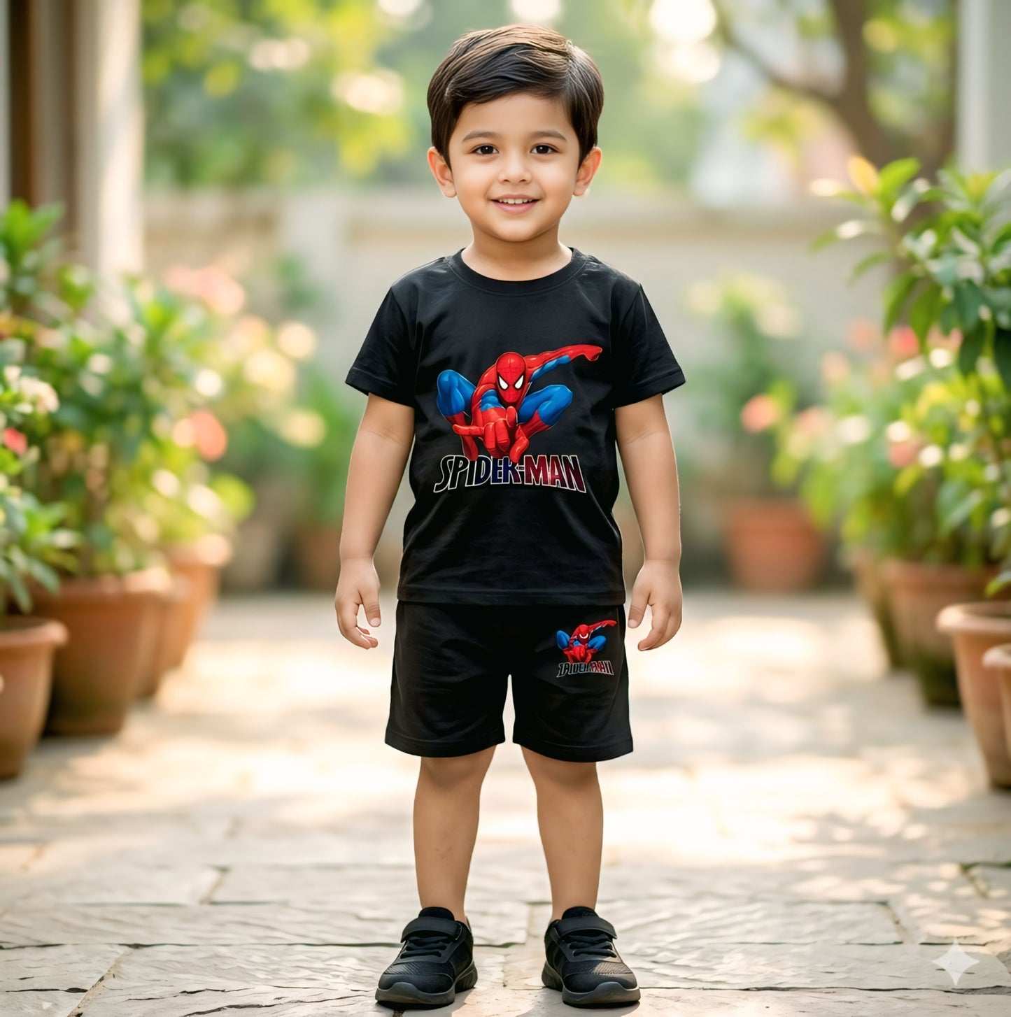 Baby & Kids 2pcs  Printed T-shirt Set {without shos}(3mths-6yrs)