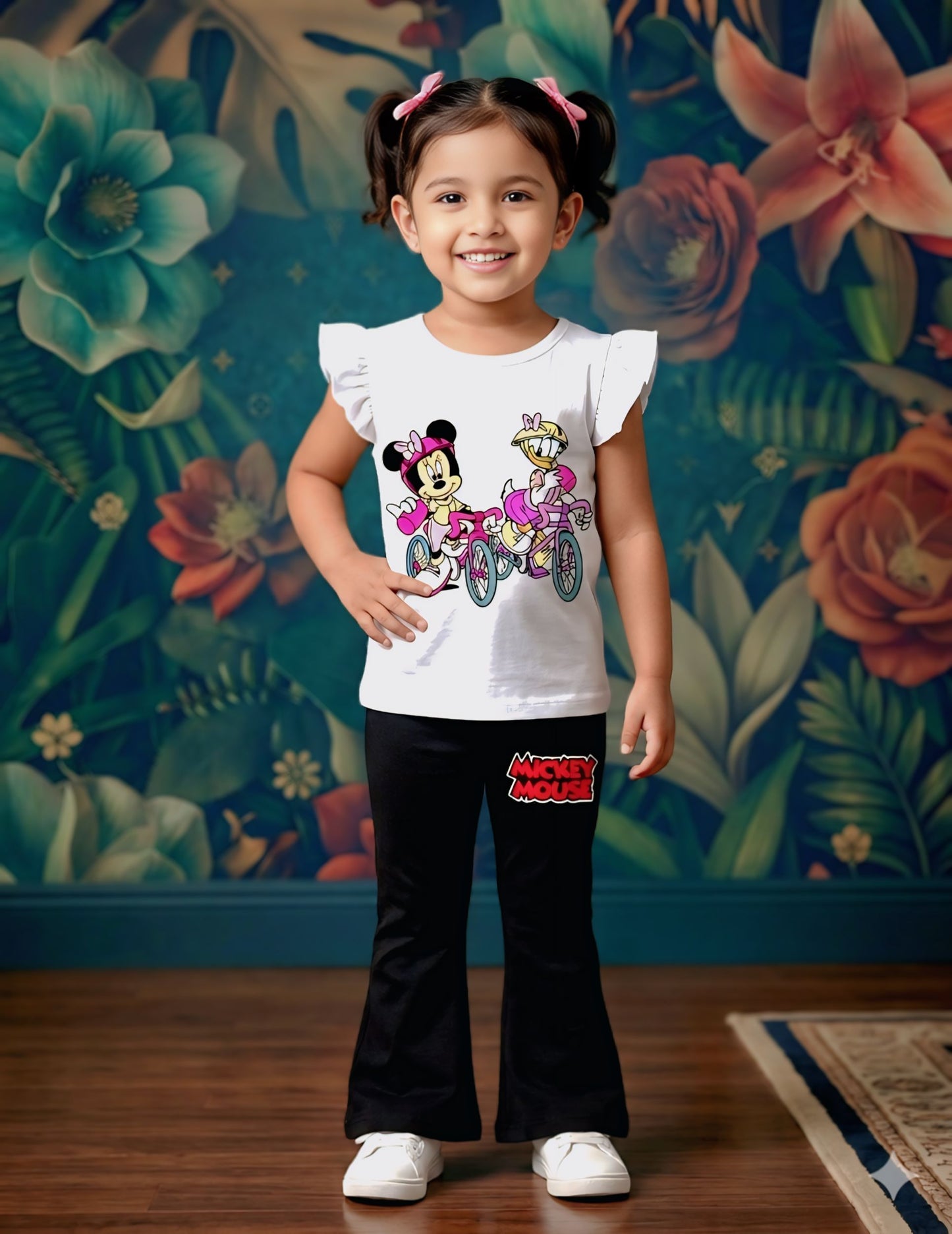 Baby & Kids Printed T-shirt & long Pant  Set (1yrs-7yrs)