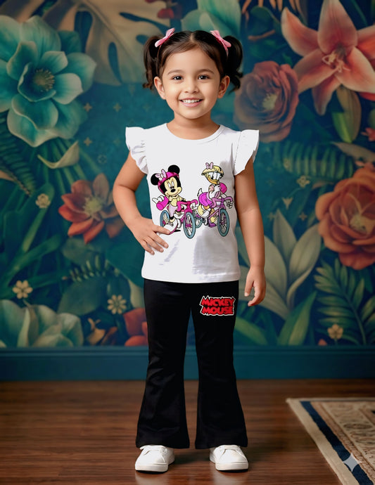 Baby & Kids Printed T-shirt & long Pant  Set (1yrs-7yrs)