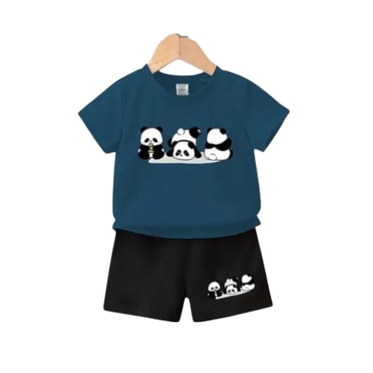 Baby & Kids 2pcs  Printed T-shirt Set (3mths-6yrs)