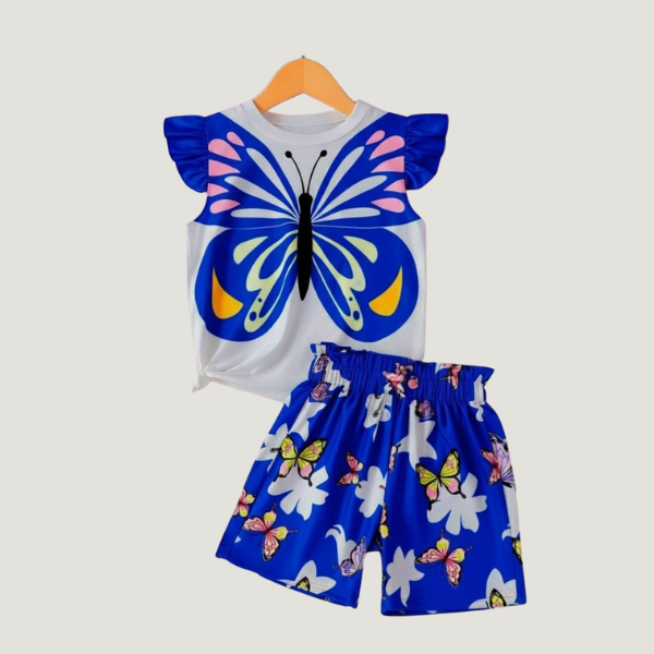 Baby & Kids 2pcs  Printed T-shirt Set (3mths-6yrs)