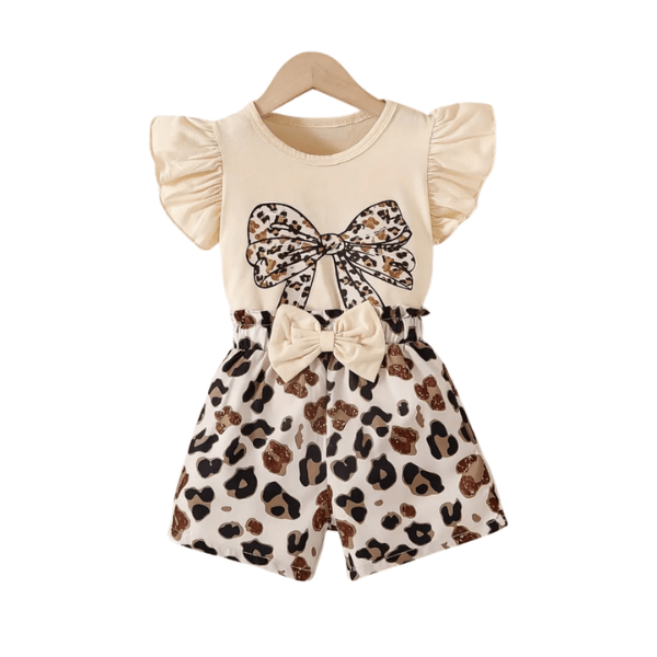 Baby & Kids 2pcs  Printed T-shirt Set (3mths-6yrs)