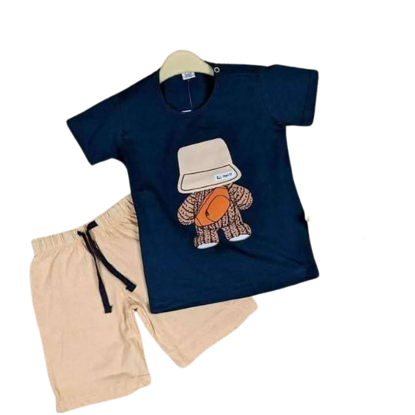 Baby & Kids 2pcs  Printed T-shirt Set (3mths-6yrs)