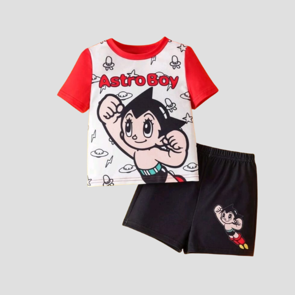 Baby & Kids 2pcs  Printed T-shirt Set (3mths-6yrs)