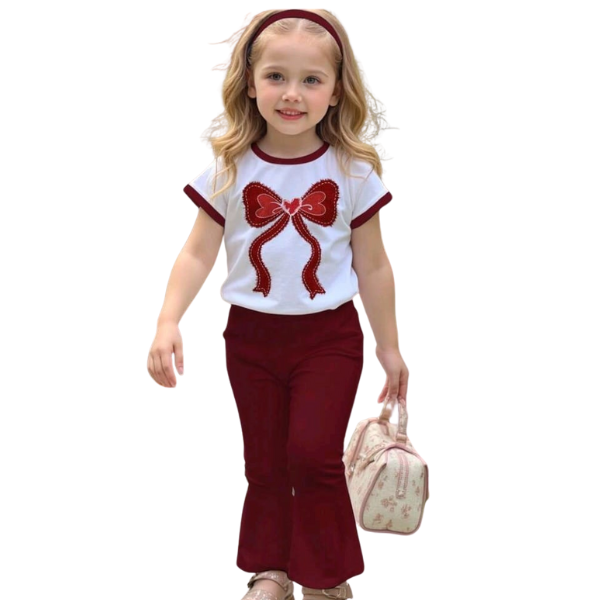 Baby & Kids 2pcs Printed T-shirt & Full Pant (1yrs-12yrs)