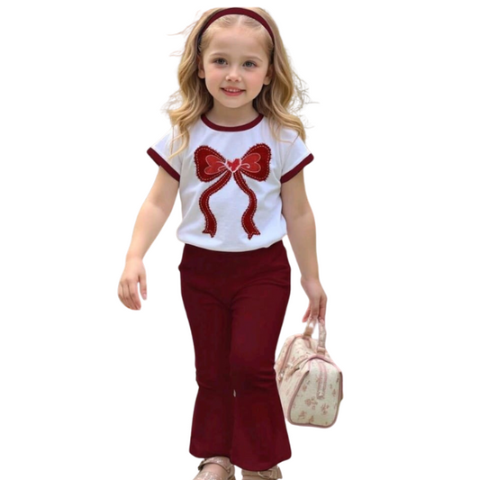 Baby & Kids 2pcs Printed T-shirt & Full Pant (1yrs-12yrs)