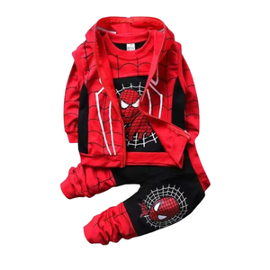 Baby & Kids Winter Printed Joggers & Hoddie Set (3M-8yrs)