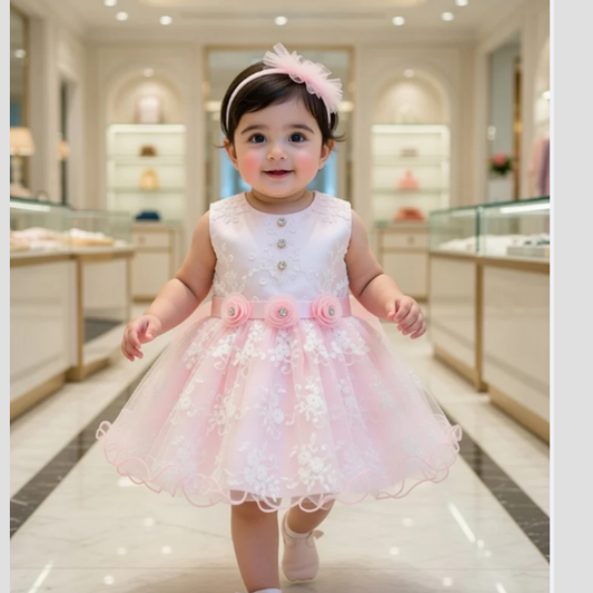 Baby Grils Party Dress (1yrs-4yrs)