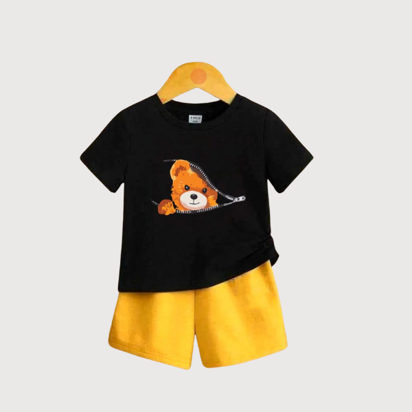 Baby & Kids 2pcs  Printed T-shirt Set (3mths-6yrs)