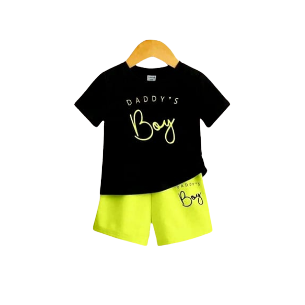 Baby & Kids 2pcs  Printed T-shirt Set (3mths-6yrs)