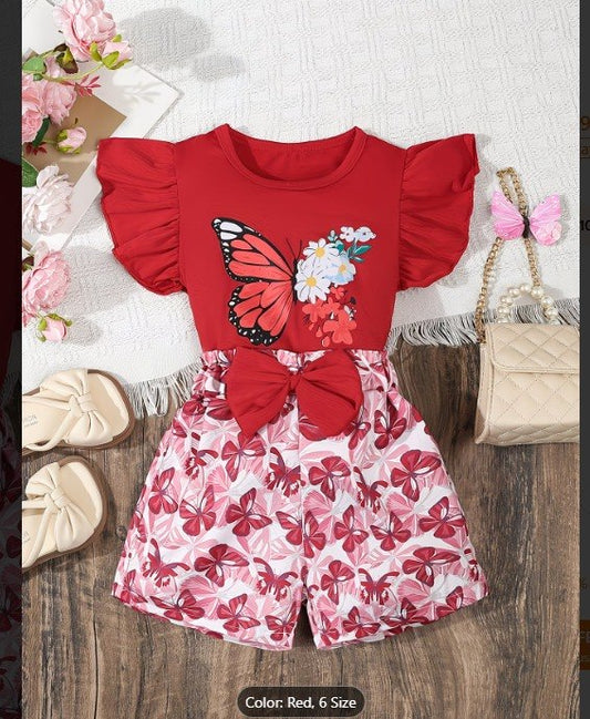 Baby & Kids Printed T-shirt Set (3mths-7yrs)
