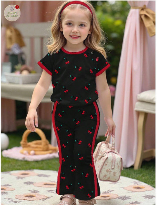 🍒 Cherry Print Kids 2-Piece Set (2yrs-12yrs)