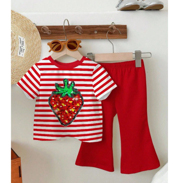 Strawberry Love Girls Set 🍓 (2yrs-12yrs)