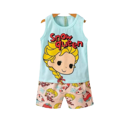 Baby & Kids 2pcs  Printed T-shirt Set (3mths-7yrs)