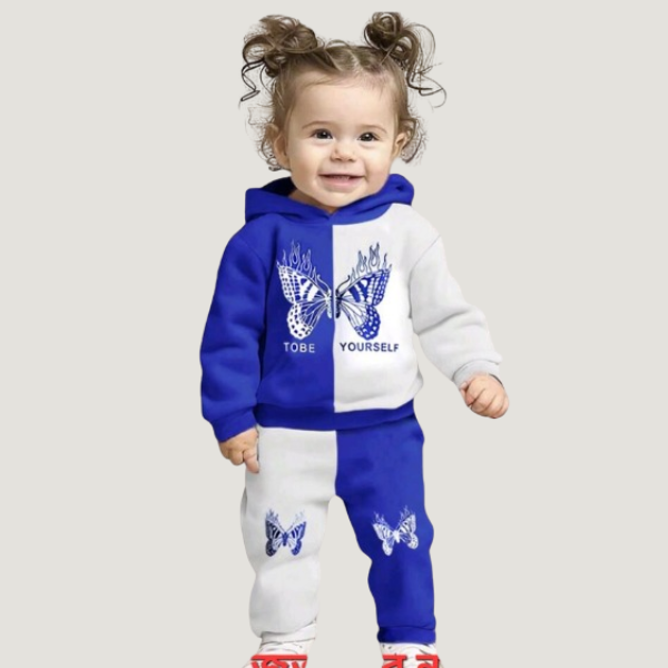 Baby & Kids Winter Printed Joggers & Sweatshirt Set (3M-8yrs)