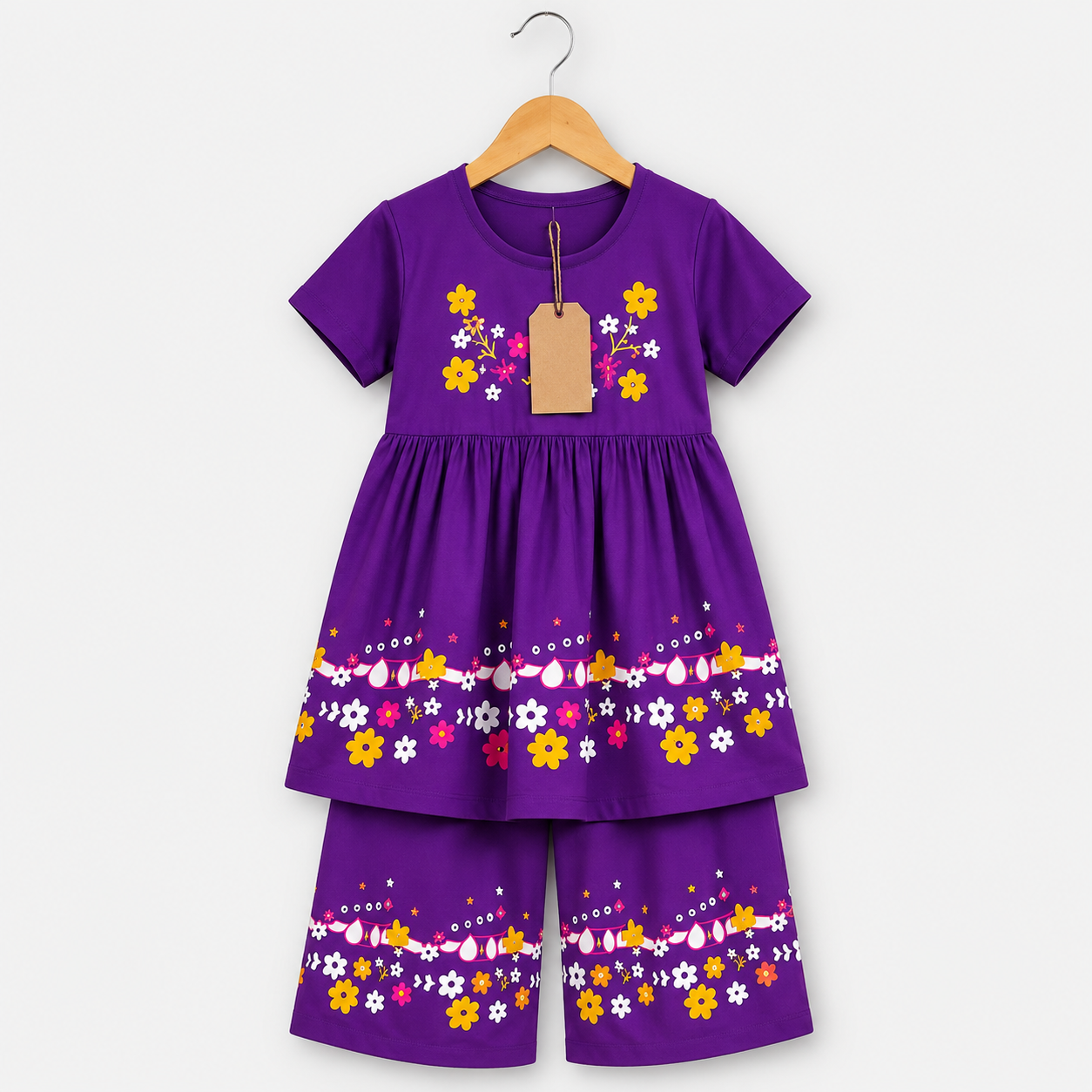Girls Premium Floral Top & Palazzo Set 🌸  (3yrs -12yrs)