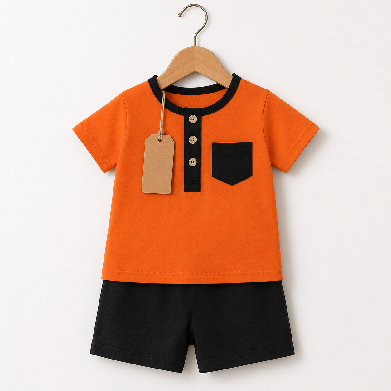Baby & Kids  Printed T-shirt Set(1yrs-7yrs)