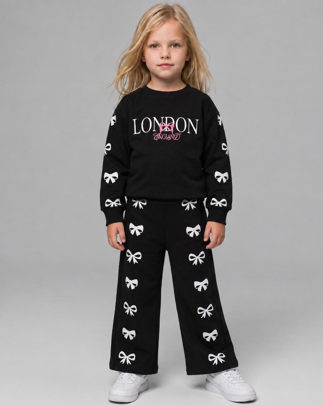 🎀 SL BABY DRESS — London Bow Kids Set  (2yrs-12yrs)