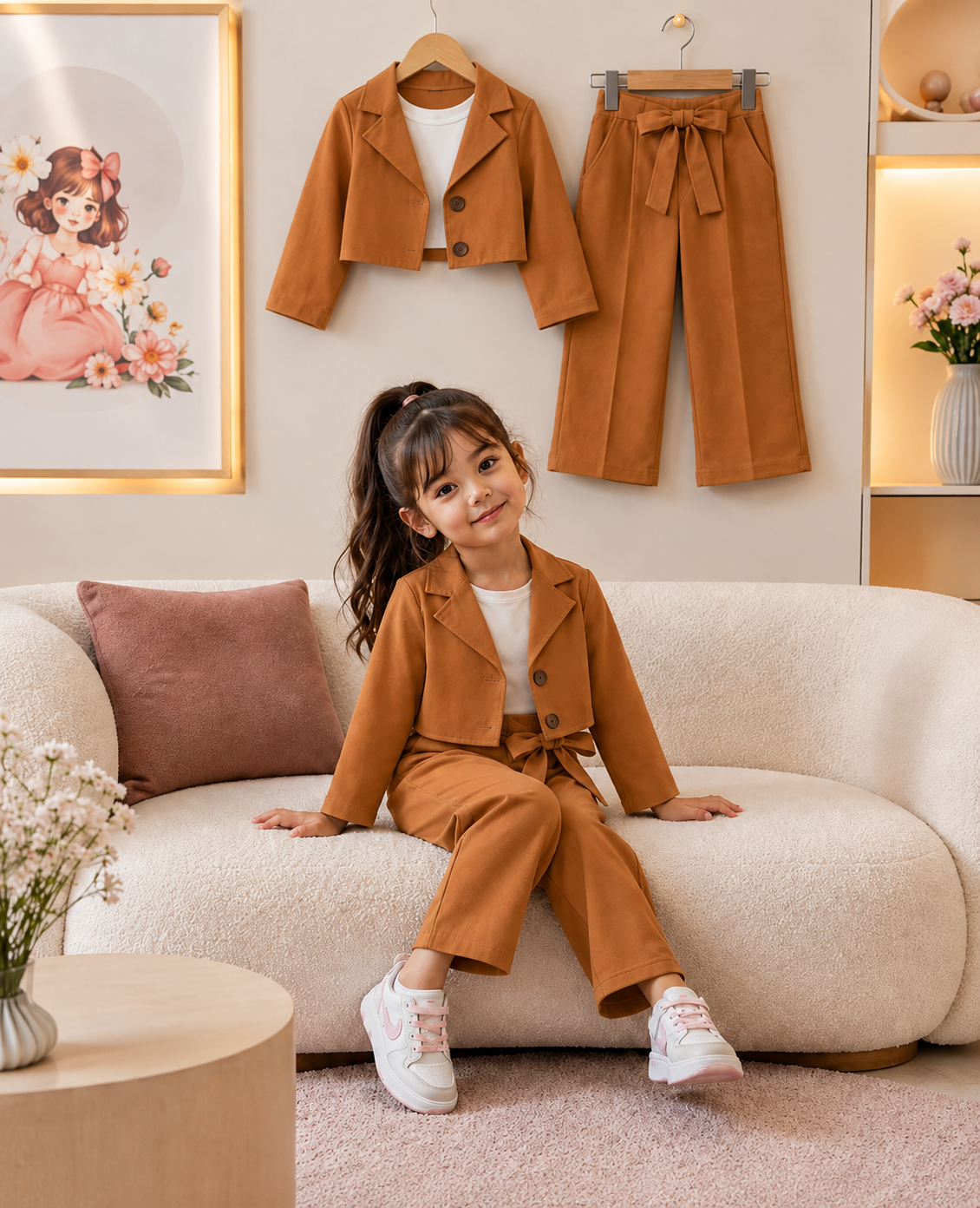 Girls Premium Blazer & Pants Set (2yrs-12yrs)