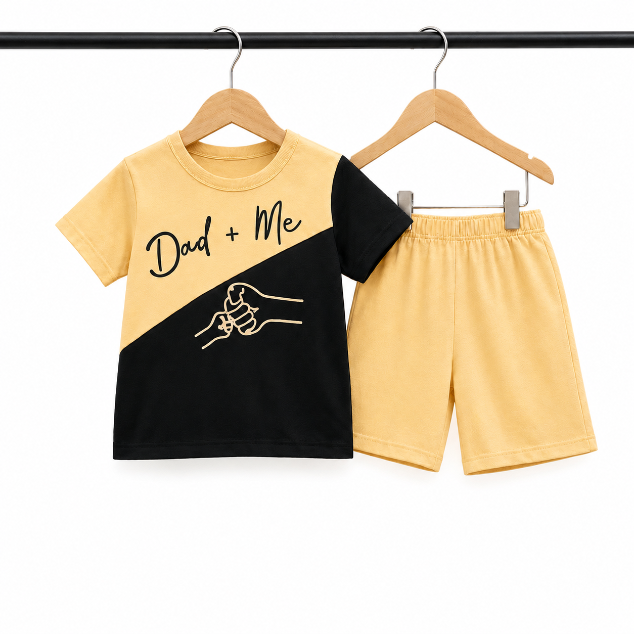 Baby & Kids 2pcs  Printed T-shirt Set (3mths-6yrs)