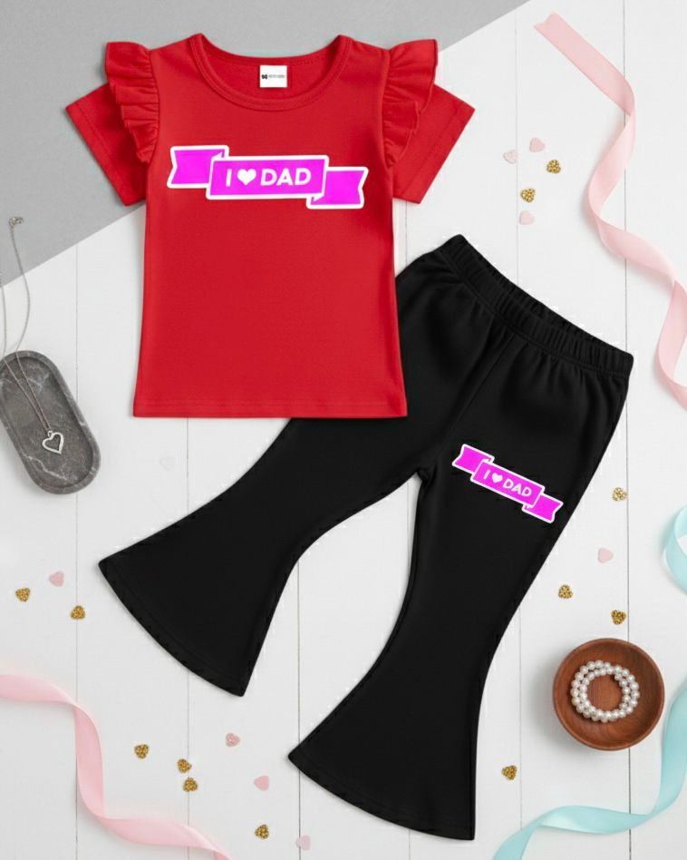 Baby & Kids Printed T-shirt & long Pant  Set (1yrs-7yrs)