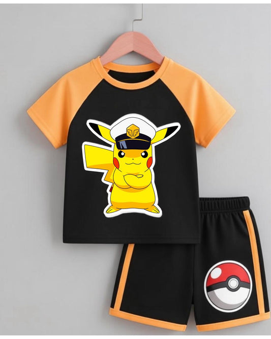 Baby & Kids  Printed T-shirt Set(1yrs-7yrs)