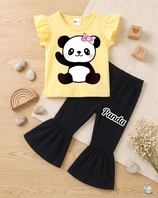 Baby & Kids Printed T-shirt & long Pant  Set (1yrs-7yrs)