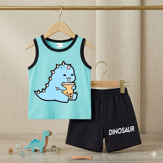Baby & Kids  Printed T-shirt Set(1yrs-7yrs)