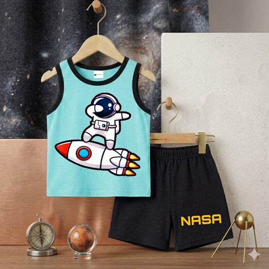 Baby & Kids  Printed T-shirt Set(1yrs-7yrs)