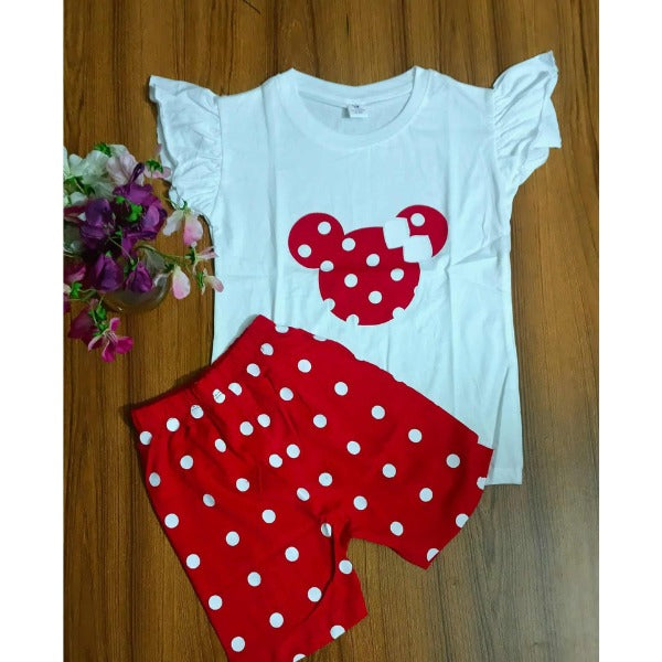 Baby & Kids 2pcs  Printed T-shirt Set (3mths-6yrs)