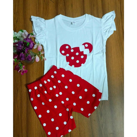 Baby & Kids 2pcs  Printed T-shirt Set (3mths-6yrs)