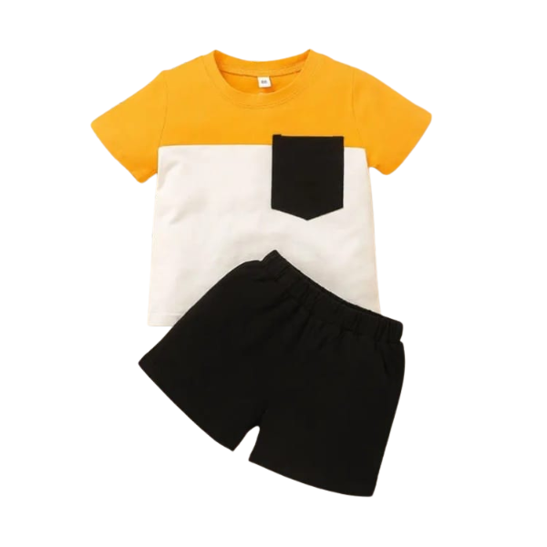 Baby & Kids 2pcs  Printed T-shirt Set (3mths-6yrs)